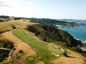 Kauri Cliffs 17th Aerial High